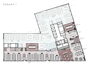 Pronájem kanceláře, Praha - Smíchov, Plzeňská, 1000 m2