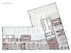 Pronájem kanceláře, Praha - Smíchov, Plzeňská, 1400 m2