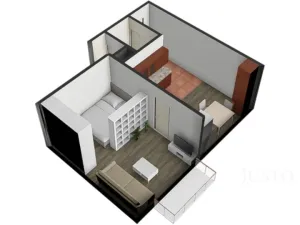 Prodej bytu 1+1, Písek - Budějovické Předměstí, Harantova, 36 m2