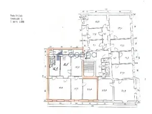 Pronájem kanceláře, Praha, Novákových, 136 m2