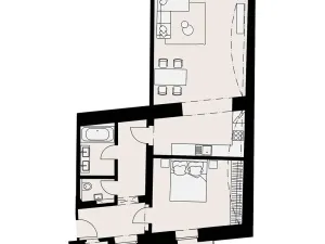 Pronájem bytu 2+kk, Praha, Myslíkova, 79 m2