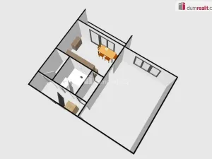 Prodej bytu 1+1, Břeclav - Poštorná, Hájová, 34 m2