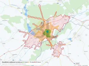 Pronájem kanceláře, Hodonín, Národní třída, 34 m2