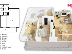 Prodej bytu 3+kk, Hradec Králové - Pražské Předměstí, Haškova, 91 m2