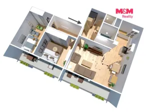 Prodej bytu 3+1, Brandýs nad Labem-Stará Boleslav, Jasanová, 81 m2