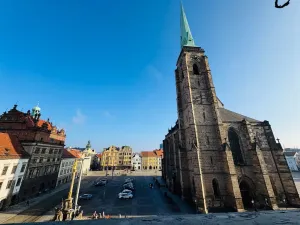 Pronájem obchodního prostoru, Plzeň - Vnitřní Město, náměstí Republiky, 48 m2