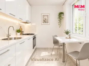 Prodej bytu 1+1, Brno - Komín, Podlesí, 39 m2