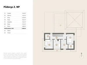 Pronájem rodinného domu, Vysoký Újezd, Pod Ovčínem, 244 m2