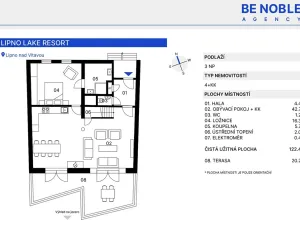 Prodej bytu 4+kk, Lipno nad Vltavou, 122 m2