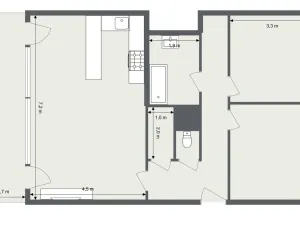 Pronájem bytu 3+kk, Liberec - Liberec IV-Perštýn, Lípová, 78 m2