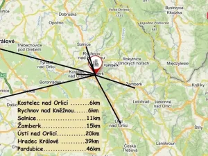 Pronájem bytu 1+1, Vamberk, Kollárova, 36 m2