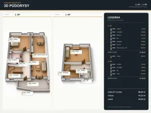 Prodej bytu 3+kk, Holasice, Václavská, 89 m2