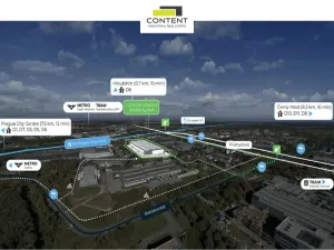 Pronájem skladu, Praha - Hostivař, K pérovně, 2451 m2
