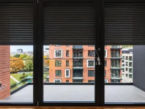 Pronájem bytu 1+kk, Praha - Karlín, Švarcova, 36 m2