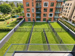 Pronájem bytu 1+kk, Praha - Karlín, Švarcova, 36 m2