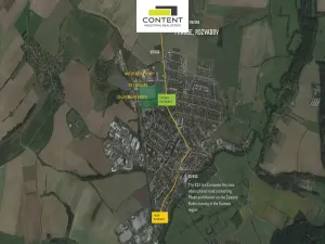 Pronájem skladu, Přeštice, Průmyslová, 5309 m2