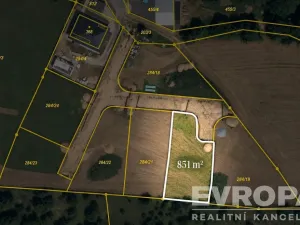 Prodej pozemku pro bydlení, Soutice, 851 m2