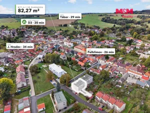 Prodej bytu 4+1, Černovice, U Mateřské školy, 82 m2