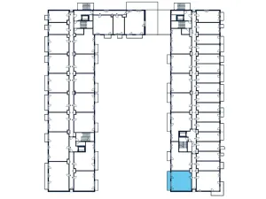 Pronájem bytu 2+kk, Praha - Vysočany, Hindlova, 56 m2