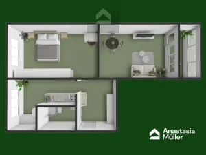 Prodej bytu 2+1, Klatovy - Klatovy III, Plzeňská, 65 m2