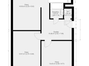 Pronájem bytu 3+1, Rosice, Kaštanová, 80 m2