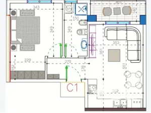 Prodej bytu 2+kk, Golem, Albánie, 56 m2