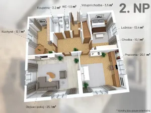 Prodej rodinného domu, Křižanov, Ořechovská, 172 m2