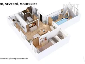 Prodej bytu 3+kk, Mohelnice, Severní, 61 m2
