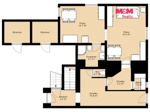 Prodej rodinného domu, Bechyně, Dlouhá, 110 m2