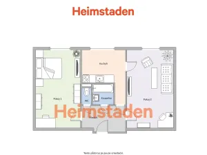Pronájem bytu 2+1, Havířov - Město, Dlouhá třída, 50 m2