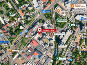 Pronájem bytu 3+kk, Liberec, Tatranská, 62 m2