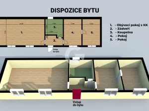 Prodej bytu 3+kk, Slušovice, Dlouhá, 85 m2
