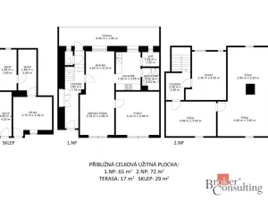 Prodej rodinného domu, Čebín, 150 m2