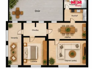 Prodej rodinného domu, Samotišky, V Uličkách, 100 m2
