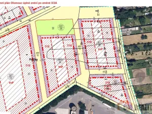 Prodej pozemku pro bydlení, Olomouc - Nové Sady, Andělská, 2198 m2