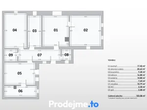 Prodej rodinného domu, Moravské Budějovice - Lažínky, 103 m2