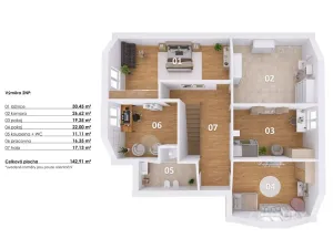 Prodej rodinného domu, Zbraslavice, 306 m2
