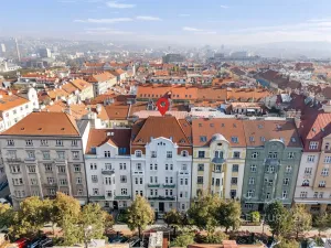 Pronájem bytu 1+kk, Praha - Bubeneč, Ovenecká, 34 m2