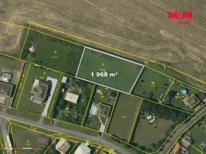 Prodej pozemku pro bydlení, Úžice - Čekanov, 1968 m2