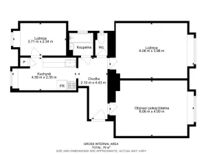 Prodej bytu 3+1, 74 m2