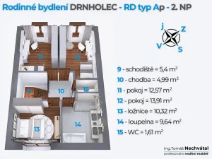 Prodej rodinného domu, Pasohlávky, 118 m2
