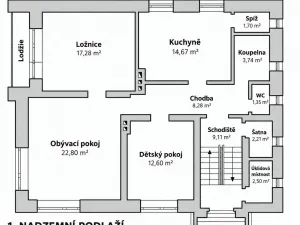Prodej vícegeneračního domu, Trnová, 192 m2