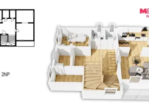 Prodej rodinného domu, Libáň, Nad Hřištěm, 102 m2
