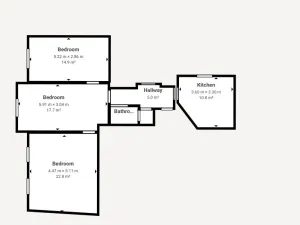 Pronájem bytu 3+1, Plzeň, Sedláčkova, 74 m2