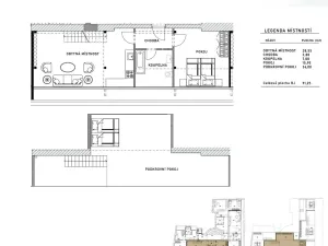 Pronájem bytu 2+kk, Děčín - Děčín IV-Podmokly, Plzeňská, 91 m2