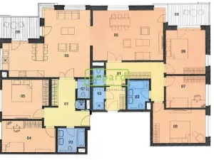 Prodej bytu 6+kk a větší, Praha, Učňovská, 190 m2