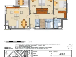Pronájem bytu 4+kk, Praha - Hlubočepy, Hugo Haase, 110 m2