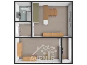 Prodej bytu 1+1, Jablonec nad Nisou, F. L. Čelakovského, 43 m2