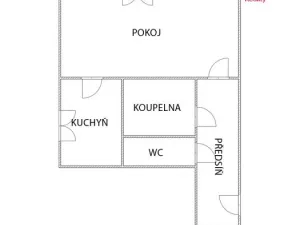 Pronájem bytu 1+1, Vrbno pod Pradědem, Palackého, 35 m2