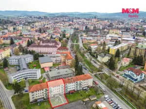 Pronájem bytu 3+1, Klatovy - Klatovy III, U Pazderny, 74 m2